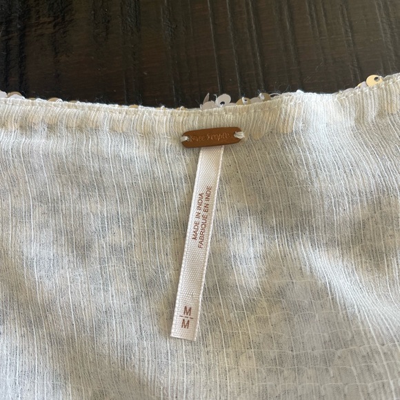 Free people sequin mini dress/top - Picture 5 of 7